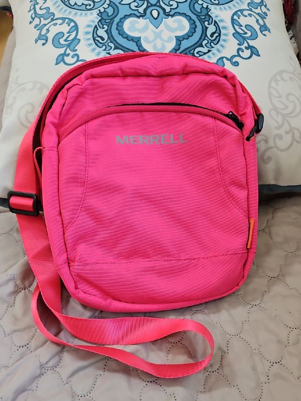 Merrell Hot Pink Crossbody Shoulder Bag